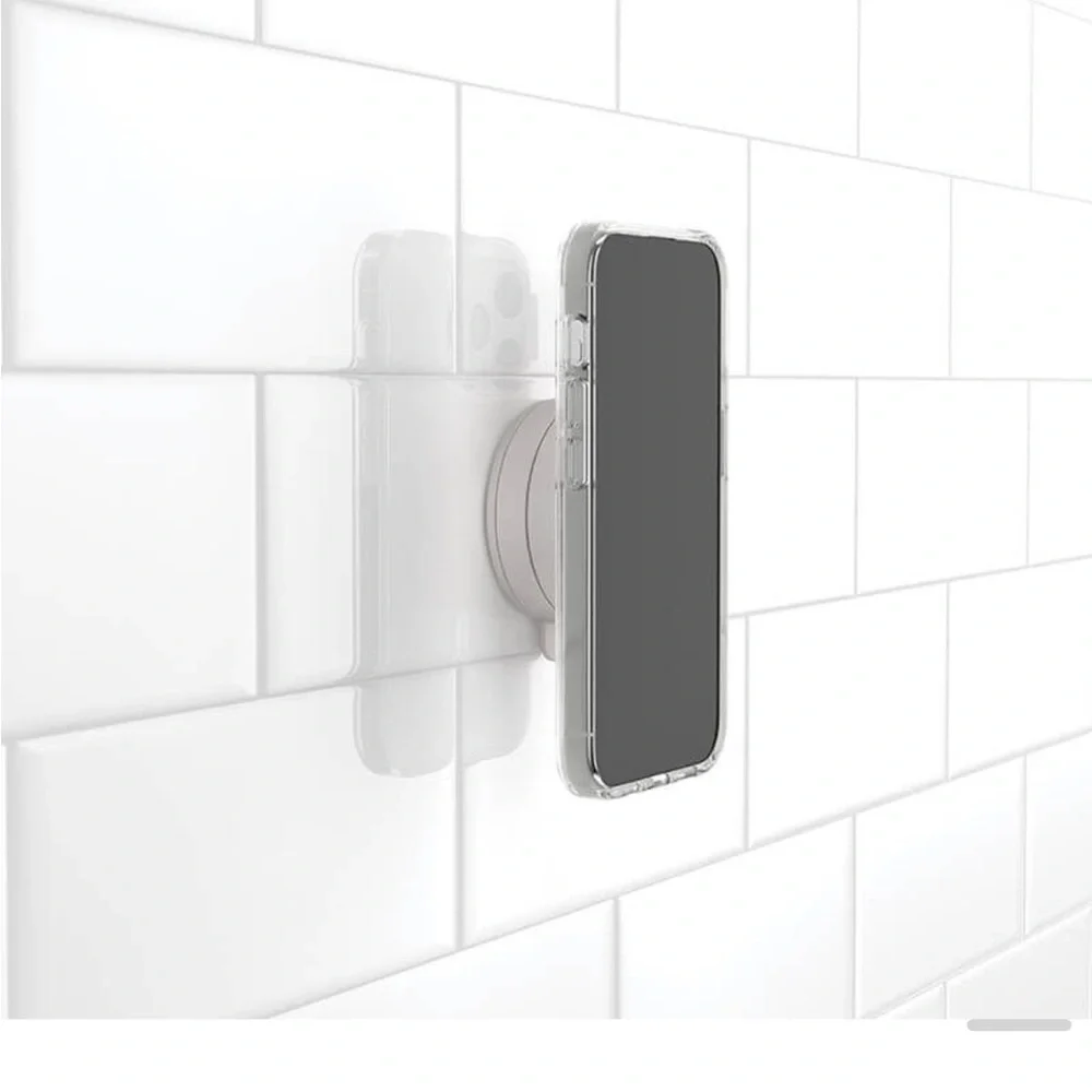 NEW PopSockets Multi-Surface Suction Mount - White